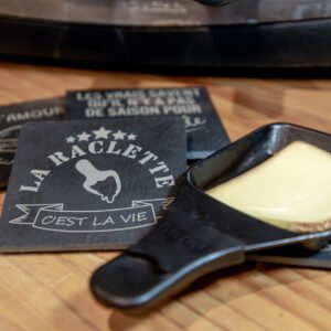 reposes poêlons raclette ardoise krearty